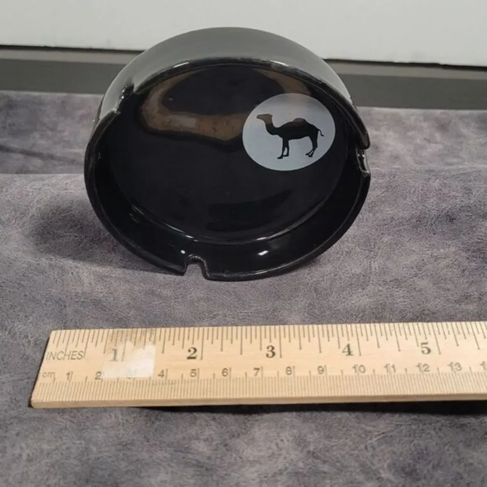 Vintage Joe Camel‎ Cigarette Black RJ Reynolds Tobacco Co Ashtrays 4